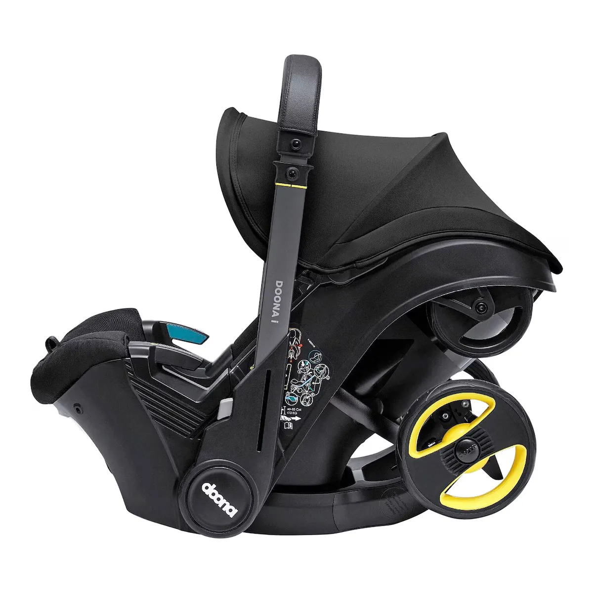 Doona i-Size Babyschale mit Fahrgestell mieten